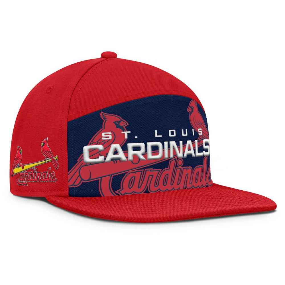 St. Louis Cardinals Fanatics Clubhouse Splitter Snapback Hat - MLB