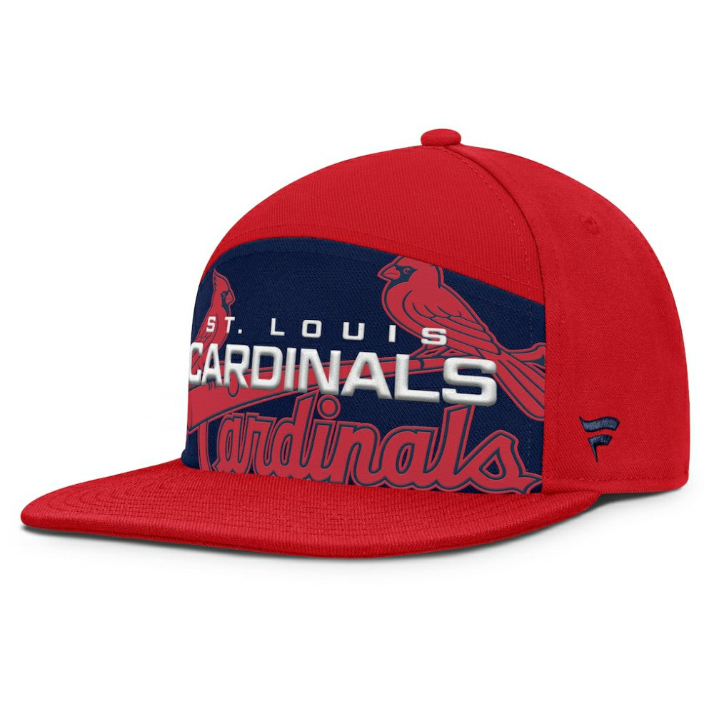 St. Louis Cardinals Fanatics Clubhouse Splitter Snapback Hat - MLB