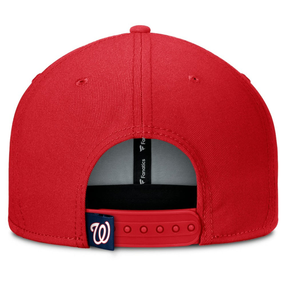 Washington Nationals Fanatics Clubhouse Splitter Snapback Hat - MLB