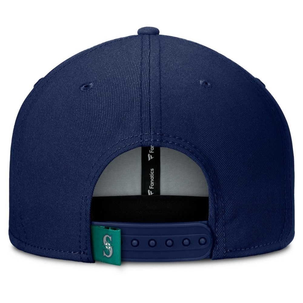 Seattle Mariners Fanatics Clubhouse Splitter Snapback Hat - MLB