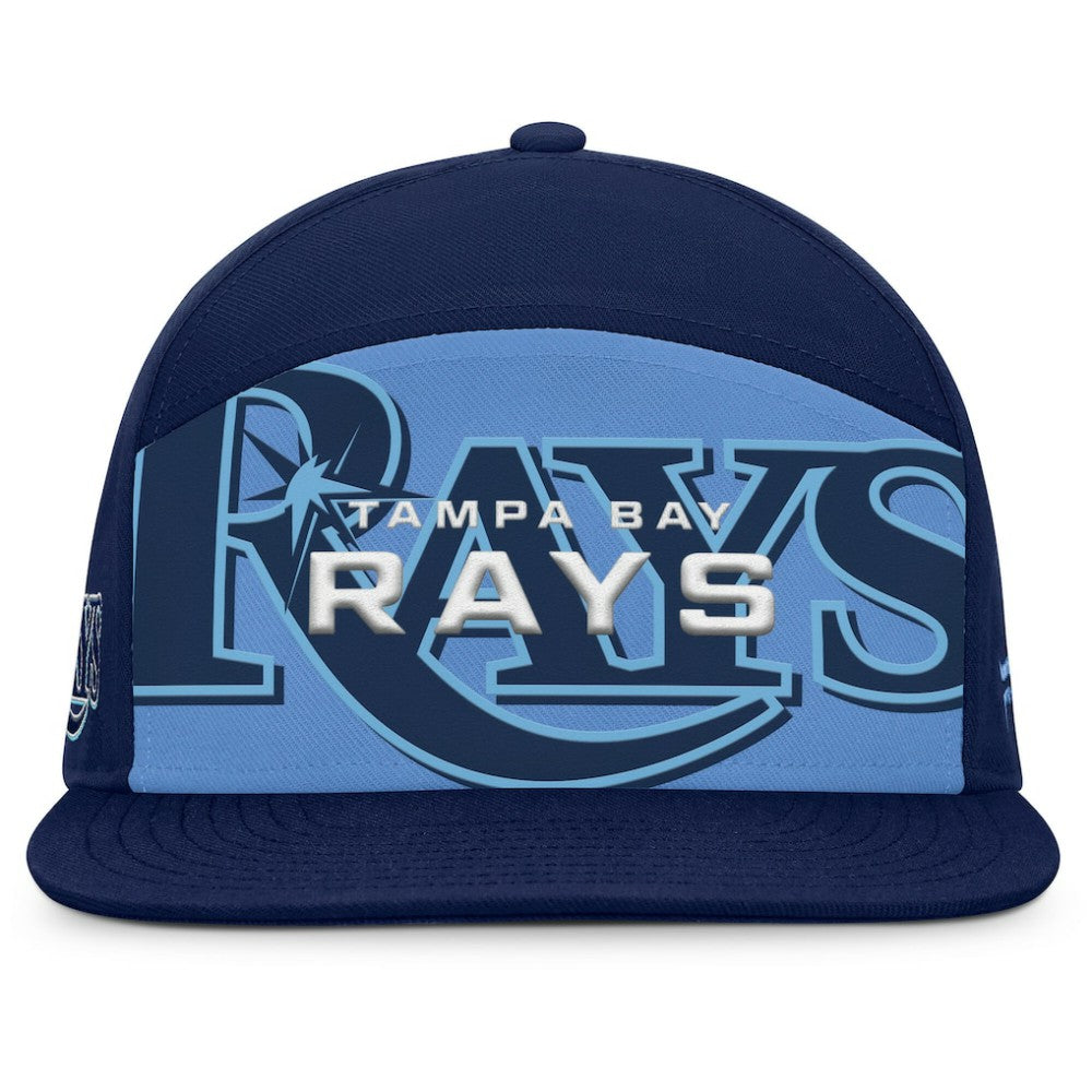 Tampa Bay Rays Fanatics Clubhouse Splitter Snapback Hat - MLB