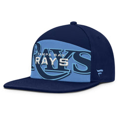 Tampa Bay Rays Fanatics Clubhouse Splitter Snapback Hat - MLB