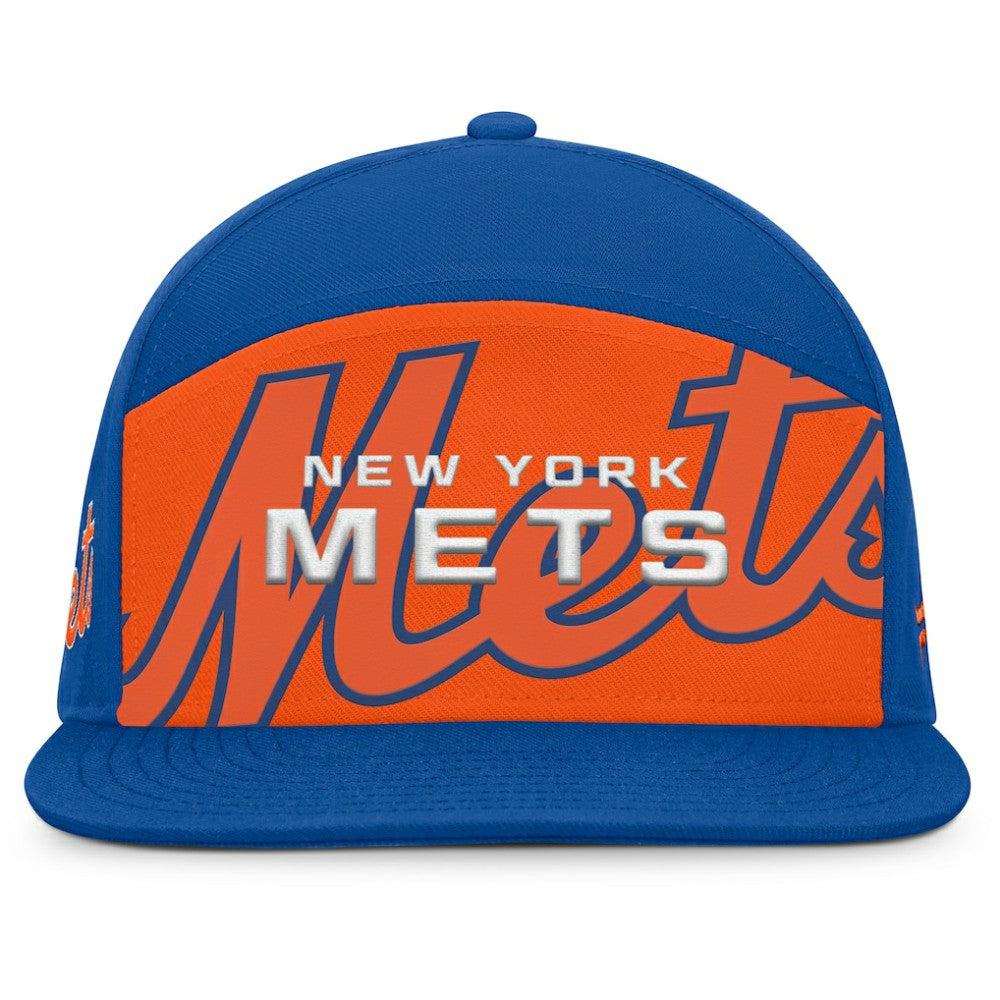 New York Mets Fanatics Clubhouse Splitter Snapback Hat - MLB