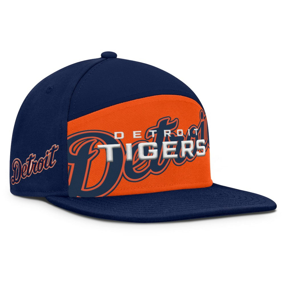 Detroit Tigers Fanatics Clubhouse Splitter Snapback Hat - MLB