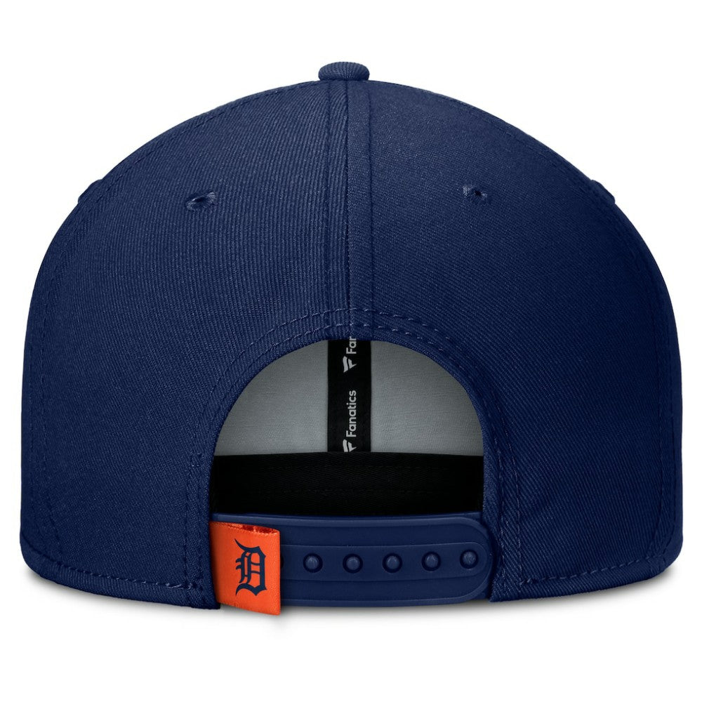 Detroit Tigers Fanatics Clubhouse Splitter Snapback Hat - MLB