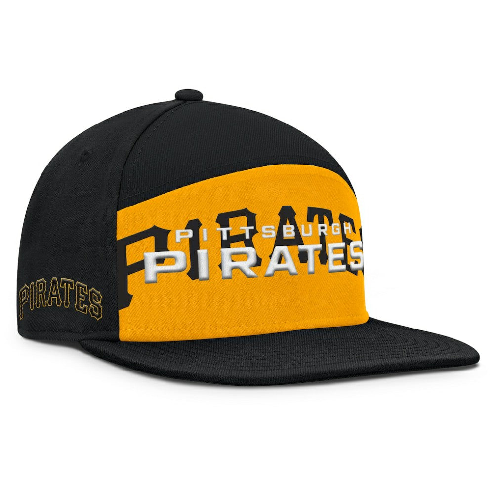 Pittsburgh Pirates Fanatics Clubhouse Splitter Snapback Hat - MLB
