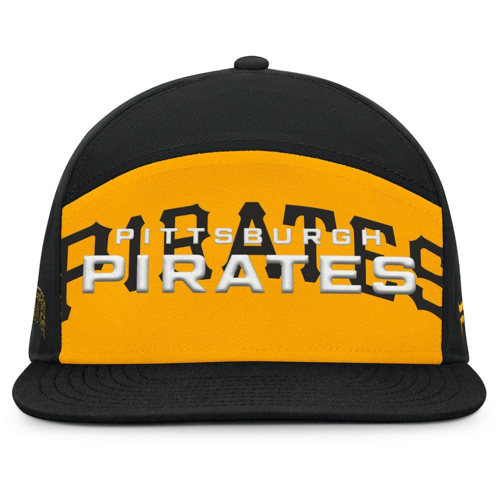 Pittsburgh Pirates Fanatics Clubhouse Splitter Snapback Hat - MLB