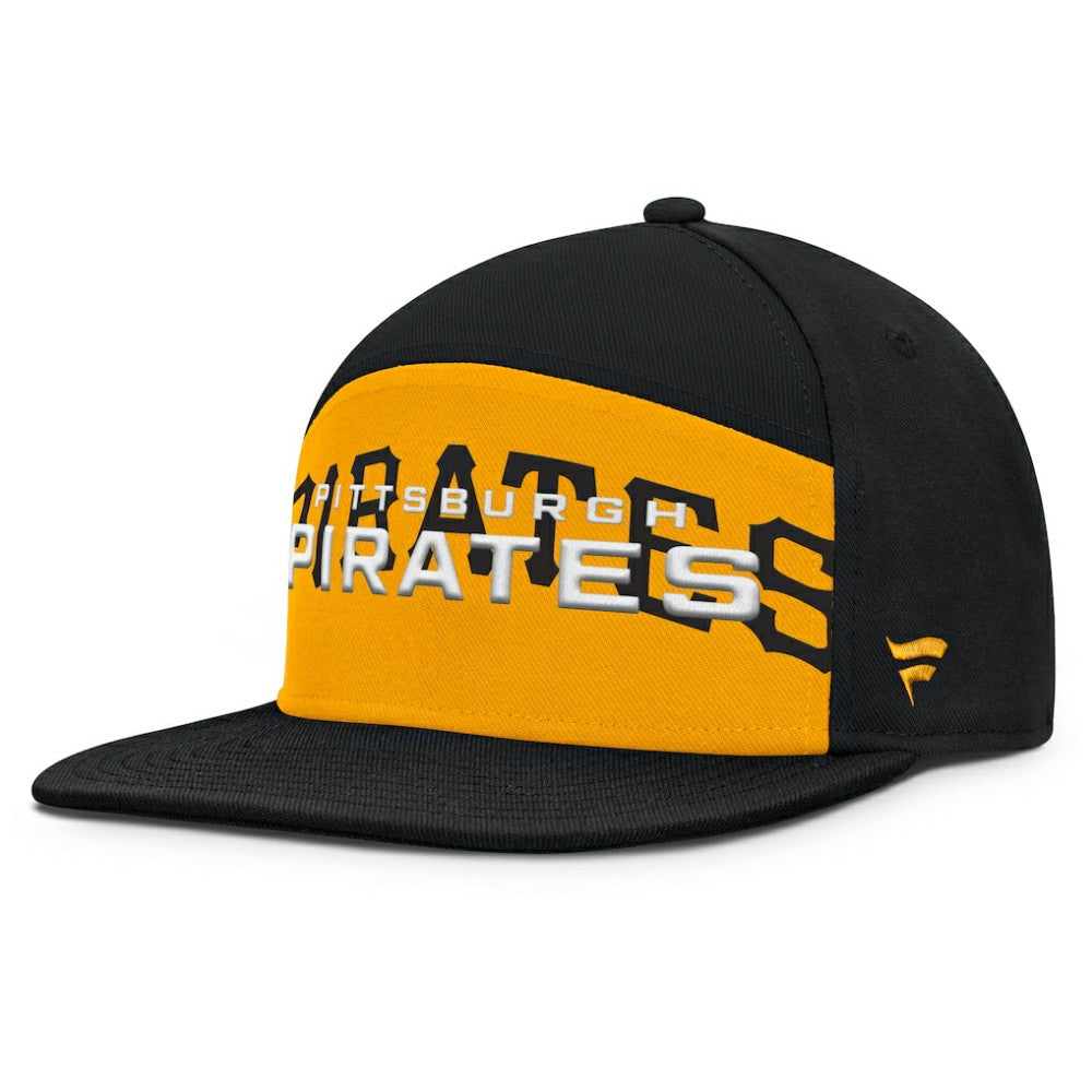 Pittsburgh Pirates Fanatics Clubhouse Splitter Snapback Hat - MLB