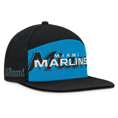Miami Marlins Fanatics Clubhouse Splitter Snapback Hat - MLB