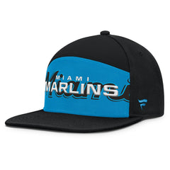 Miami Marlins Fanatics Clubhouse Splitter Snapback Hat - MLB