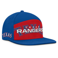Texas Rangers Fanatics Clubhouse Splitter Snapback Hat - MLB
