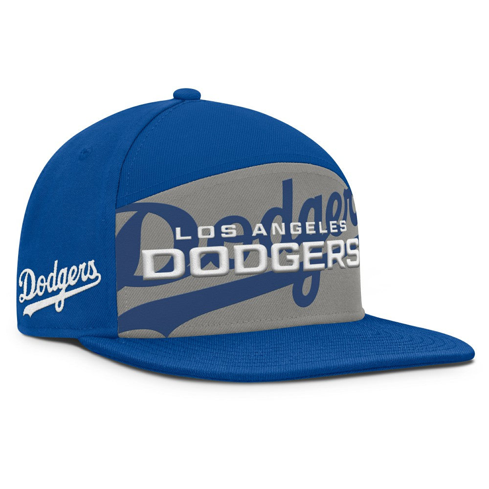 Los Angeles Dodgers Fanatics Clubhouse Splitter Snapback Hat - MLB
