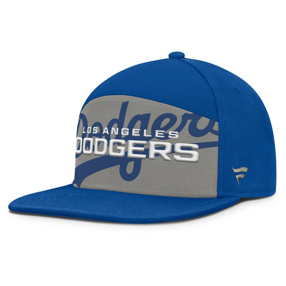 Los Angeles Dodgers Fanatics Clubhouse Splitter Snapback Hat - MLB