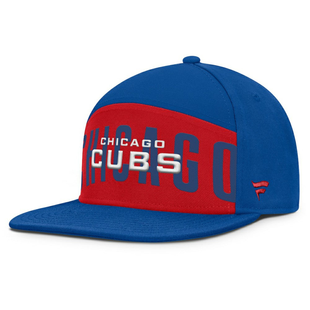 Chicago Cubs Fanatics Clubhouse Splitter Snapback Hat - MLB