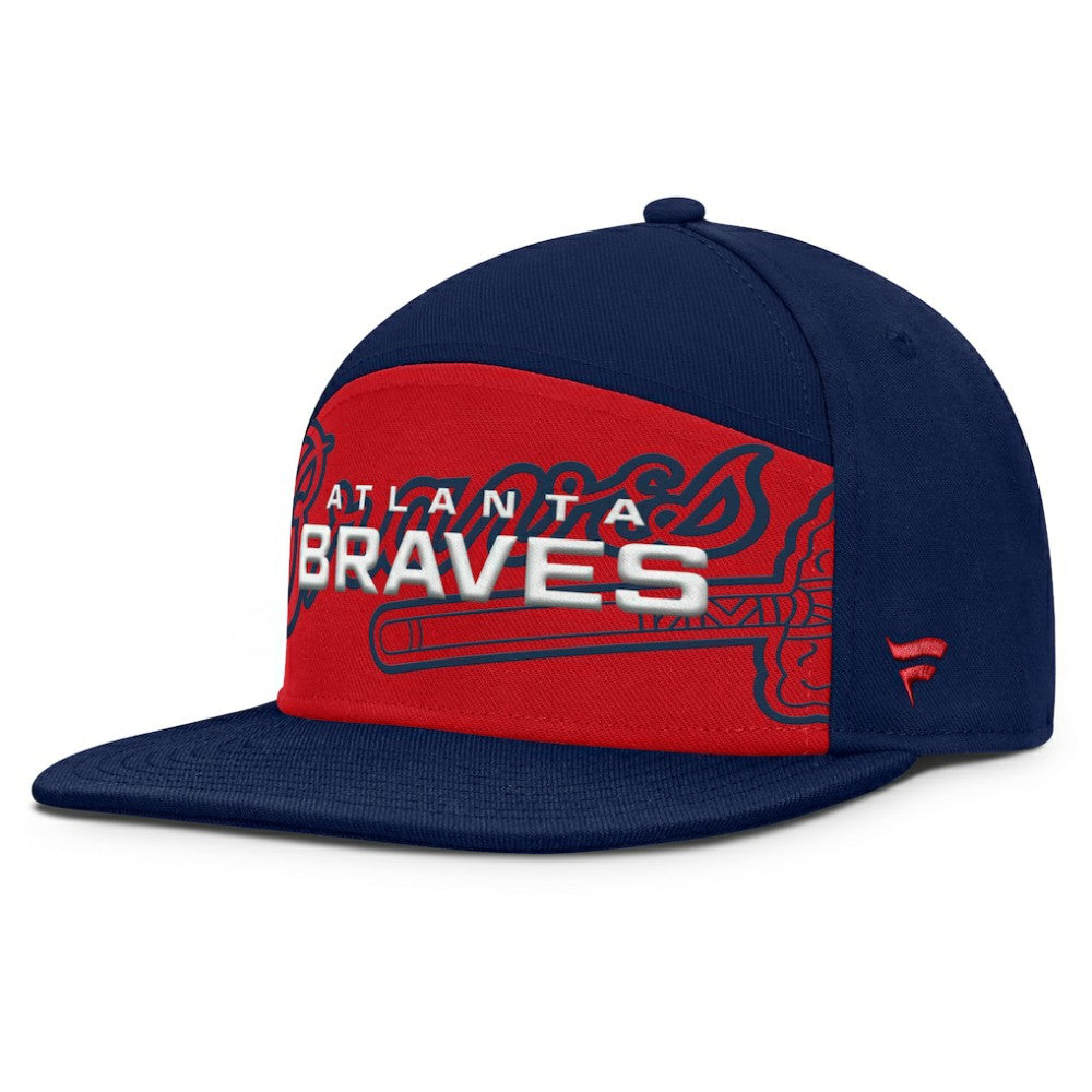 Atlanta Braves Fanatics Clubhouse Splitter Snapback Hat - MLB