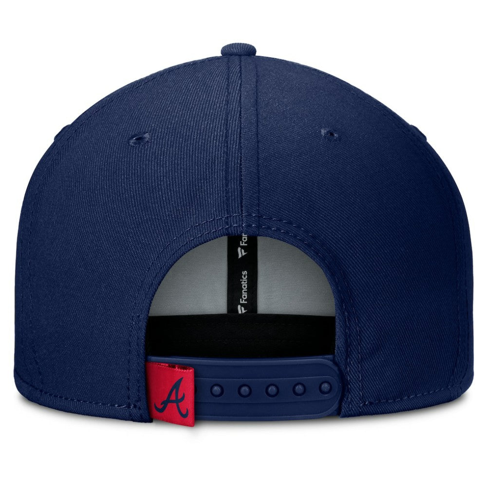 Atlanta Braves Fanatics Clubhouse Splitter Snapback Hat - MLB