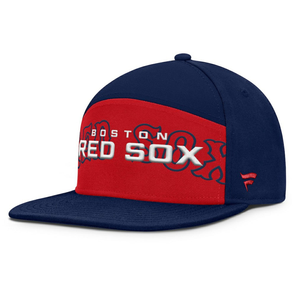 Boston Red Sox Fanatics Clubhouse Splitter Snapback Hat - MLB