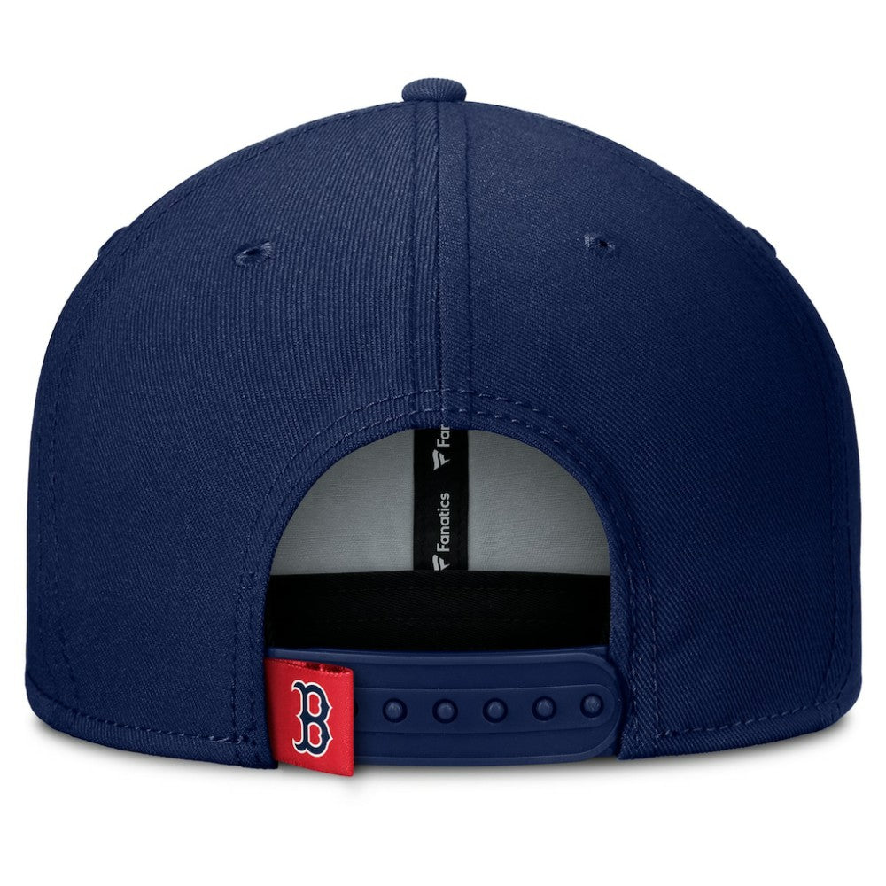 Boston Red Sox Fanatics Clubhouse Splitter Snapback Hat - MLB