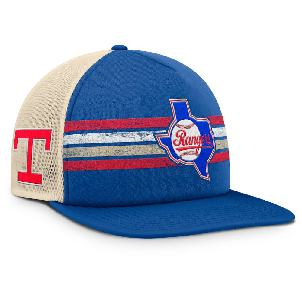 Texas Rangers Fanatics Cooperstown Collection Powers Snapback Hat - MLB