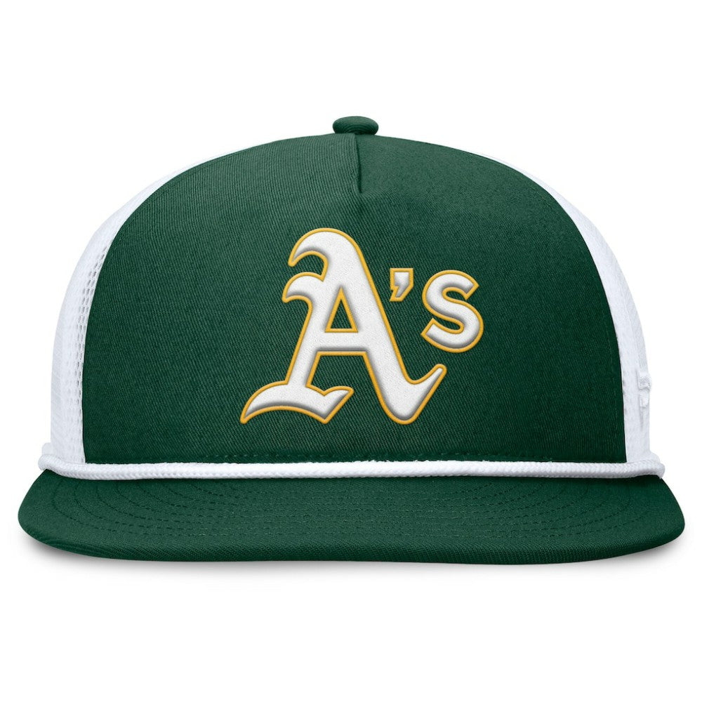 Athletics Fanatics Clubhouse Change Up Snapback Hat - MLB
