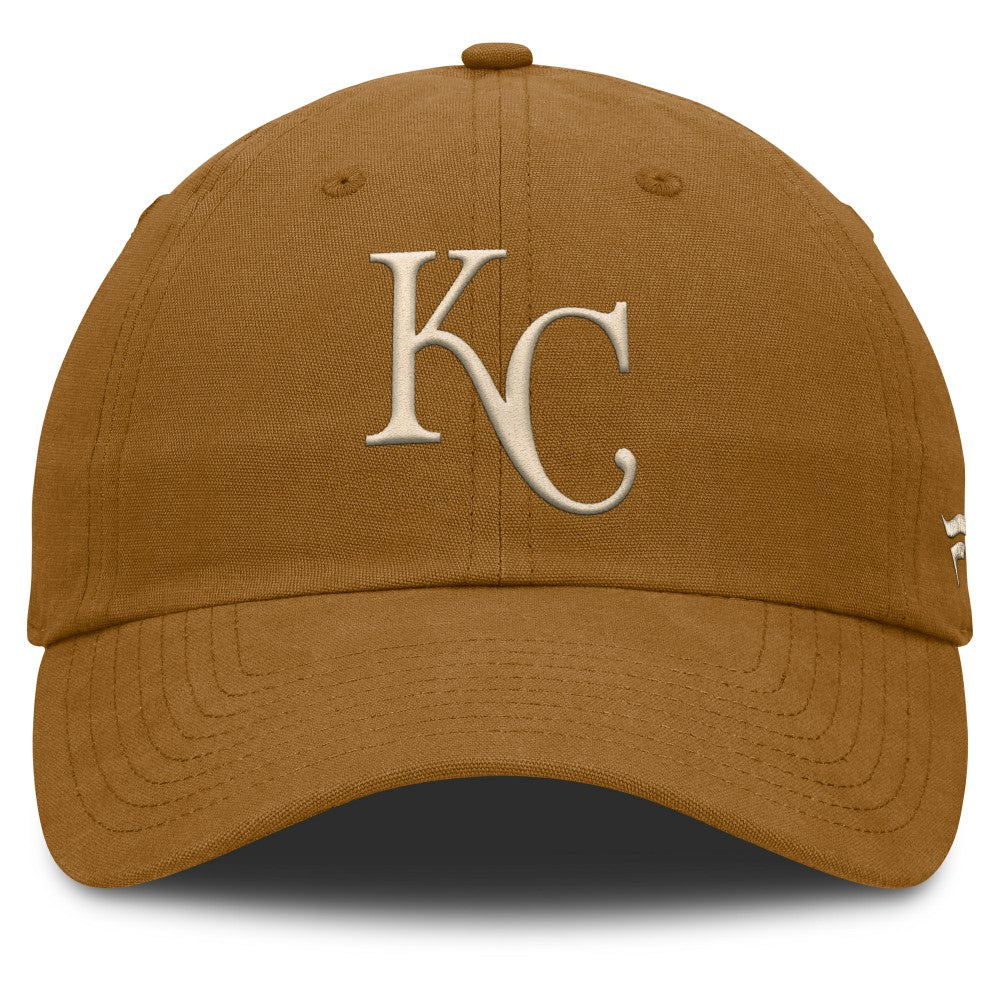 Kansas City Royals Fanatics Act Natural Chopper Adjustable Hat - MLB