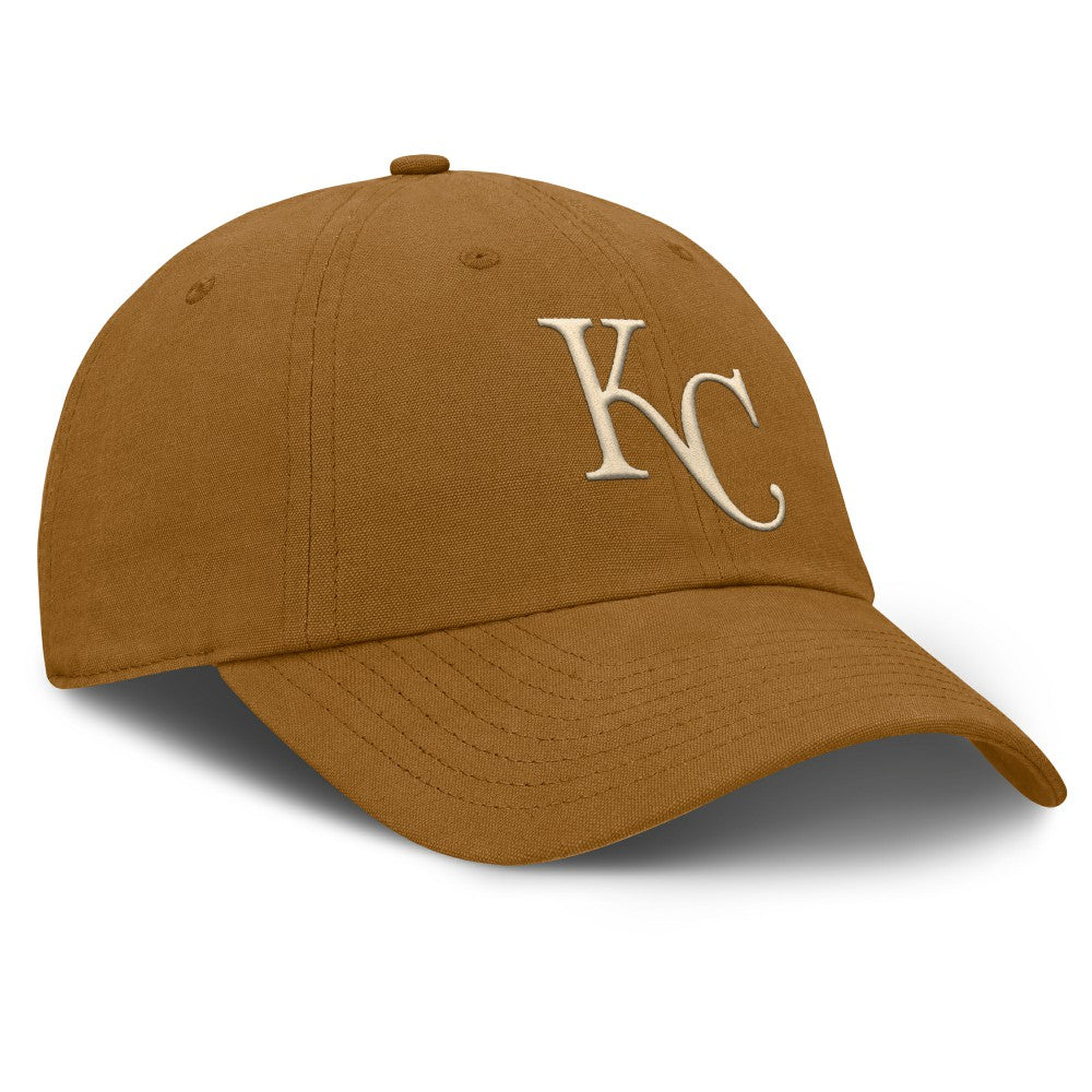 Kansas City Royals Fanatics Act Natural Chopper Adjustable Hat - MLB