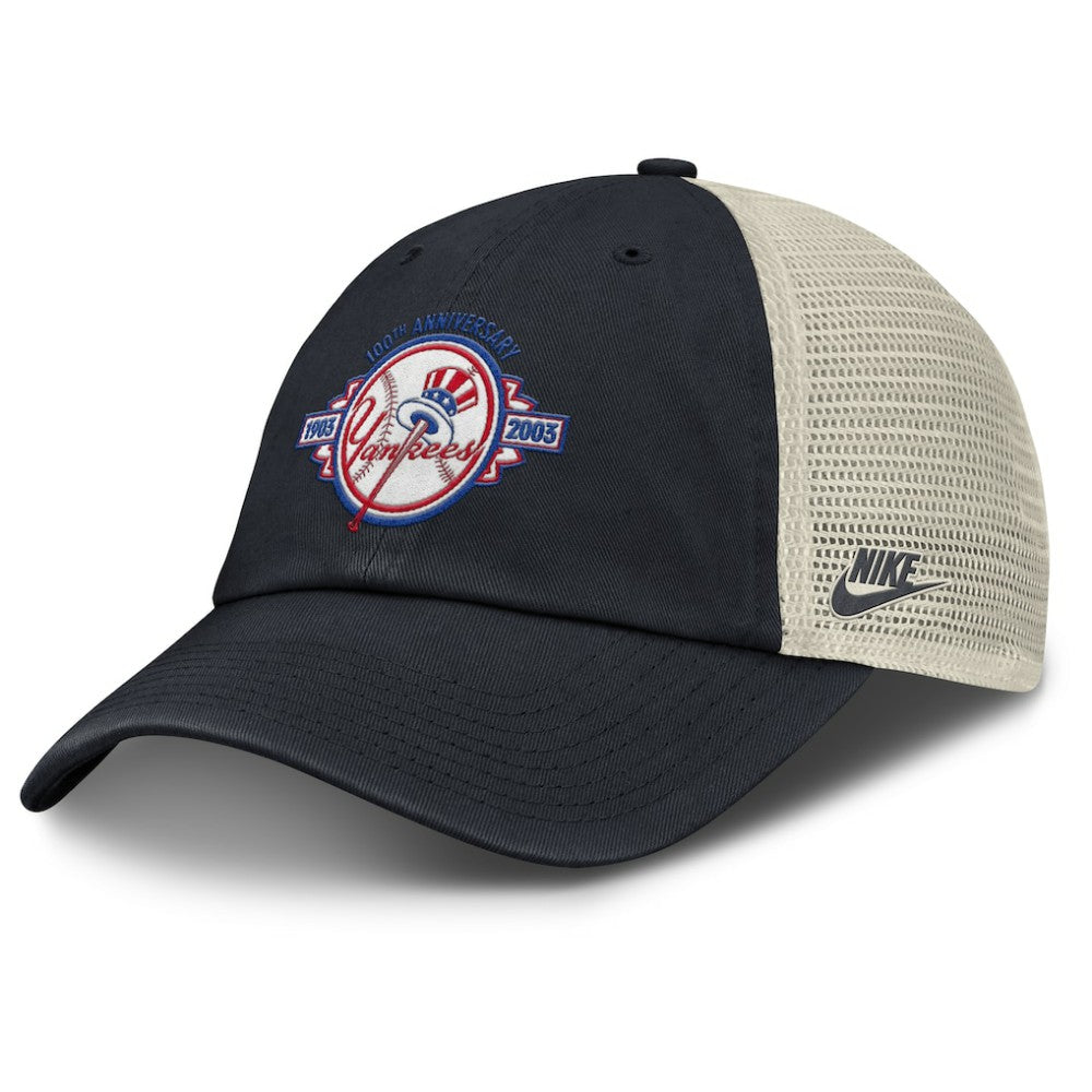 New York Yankees Nike Cooperstown Collection Club Trucker Adjustable Hat - MLB