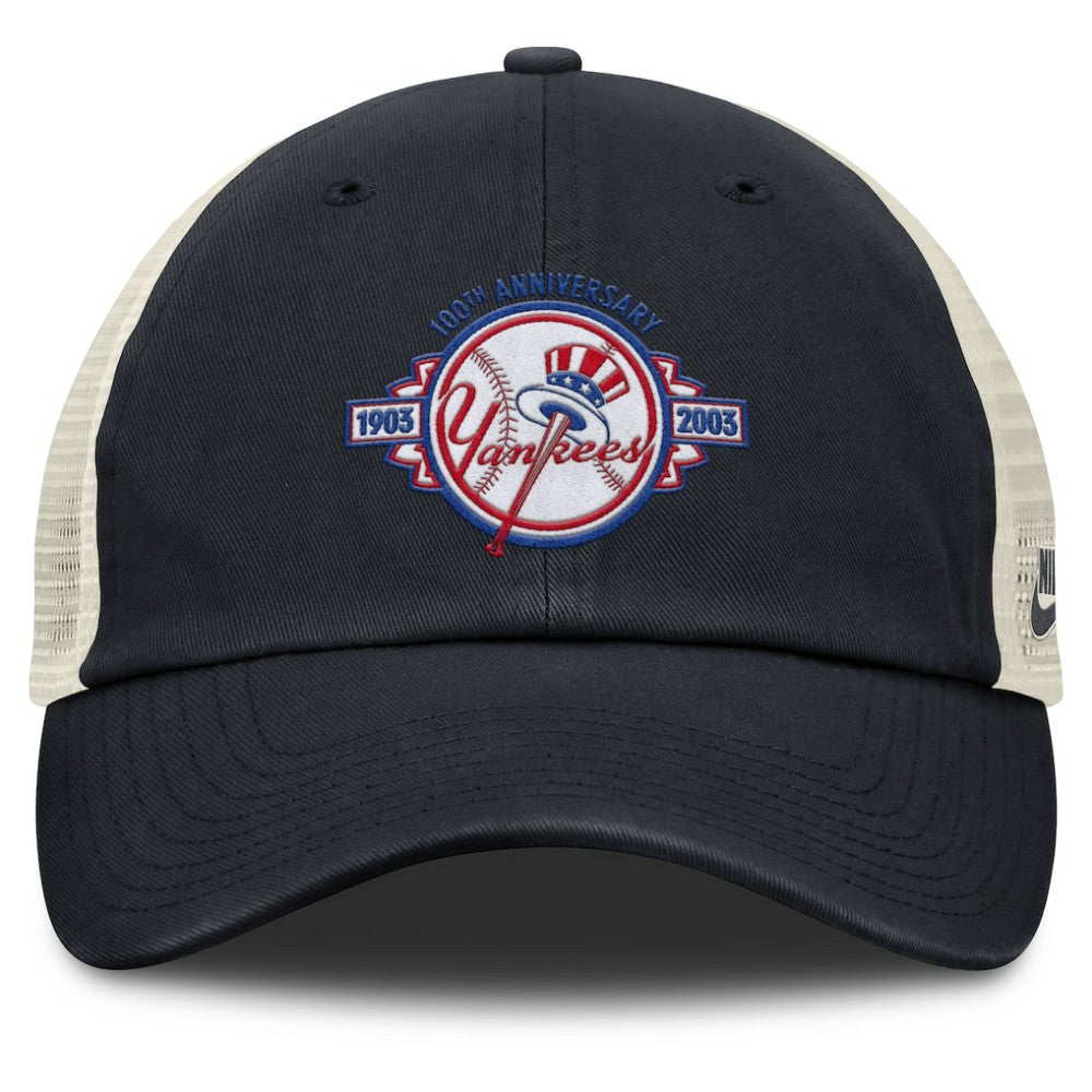 New York Yankees Nike Cooperstown Collection Club Trucker Adjustable Hat - MLB