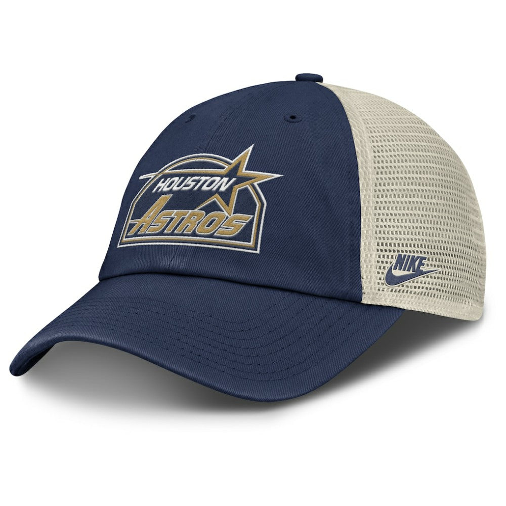 Houston Astros Nike Cooperstown Collection Club Trucker Adjustable Hat - MLB