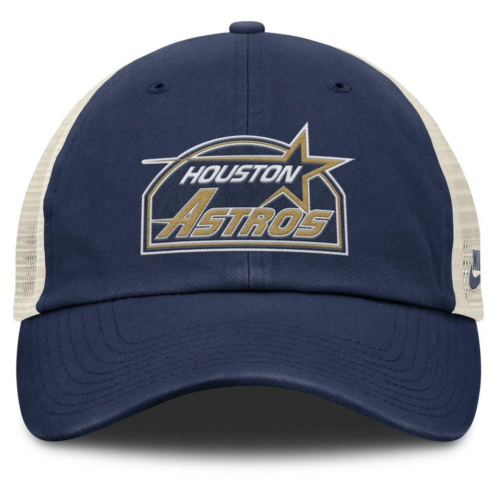 Houston Astros Nike Cooperstown Collection Club Trucker Adjustable Hat - MLB
