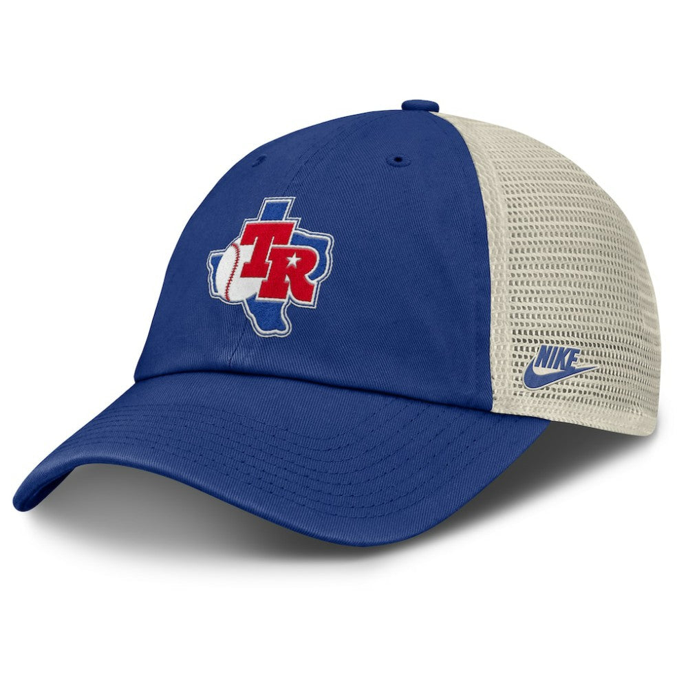 Texas Rangers Nike Cooperstown Collection Club Trucker Adjustable Hat - MLB