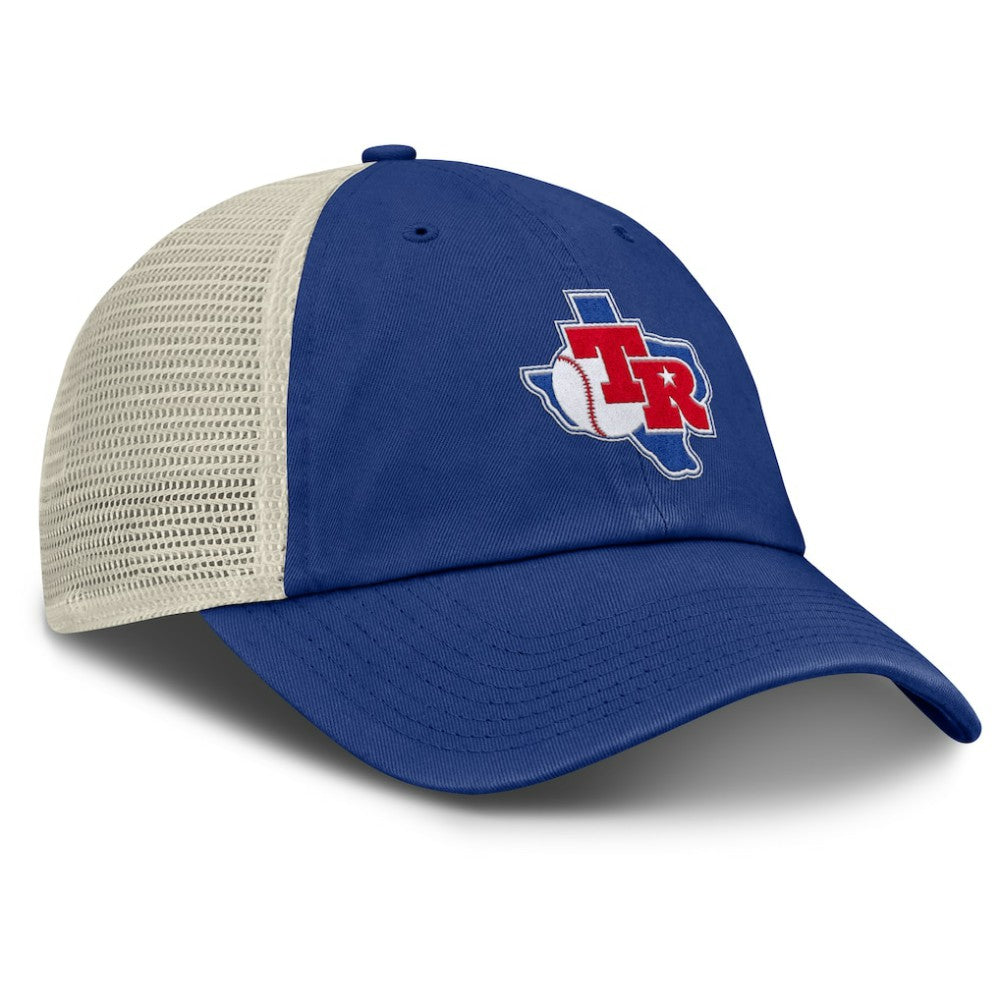Texas Rangers Nike Cooperstown Collection Club Trucker Adjustable Hat - MLB