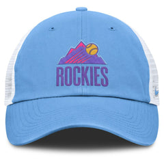 Colorado Rockies Nike Unisex 2025 City Connect Club Adjustable Trucker Hat - MLB