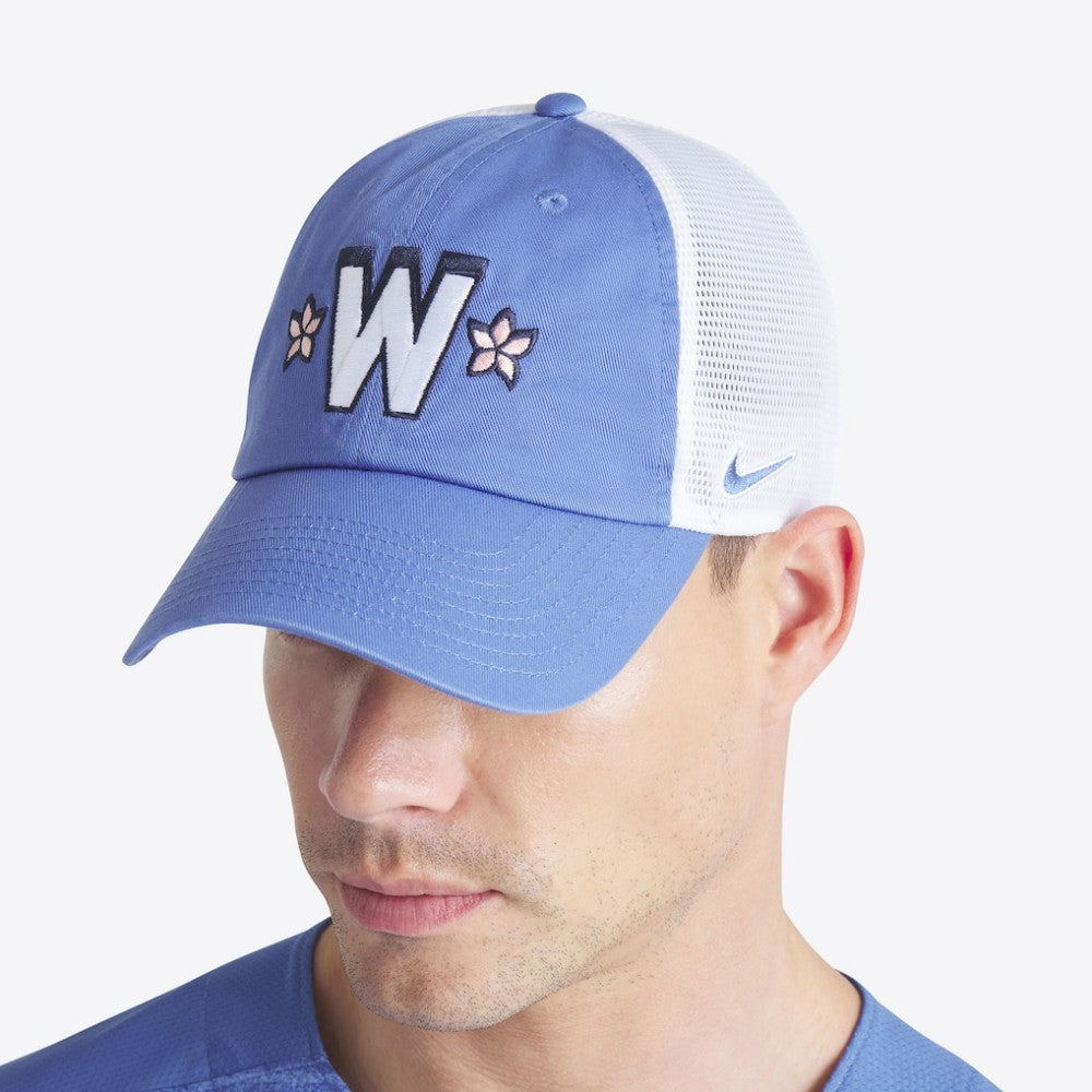 Washington Nationals Nike Unisex 2025 City Connect Club Trucker Adjustable Hat - MLB
