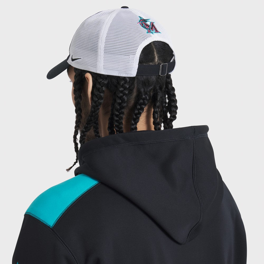Miami Marlins Nike Unisex 2025 City Connect Trucker Adjustable Hat - MLB