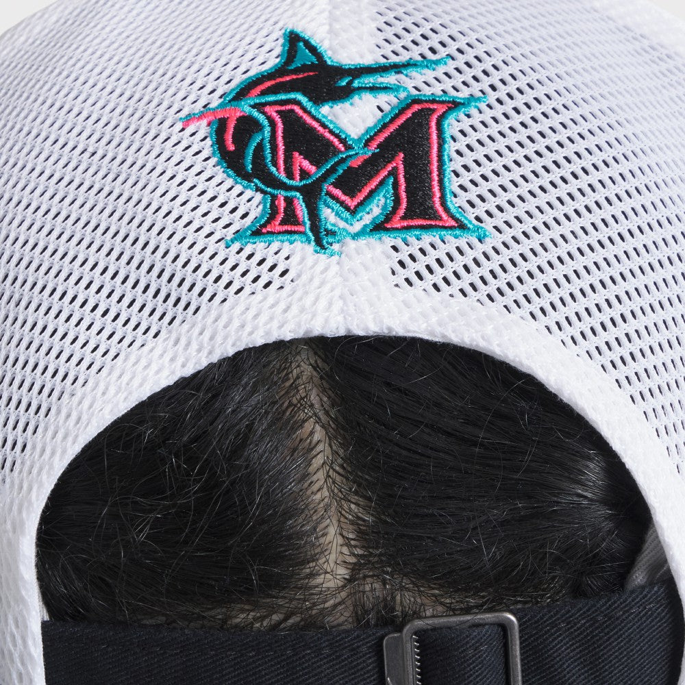 Miami Marlins Nike Unisex 2025 City Connect Trucker Adjustable Hat - MLB
