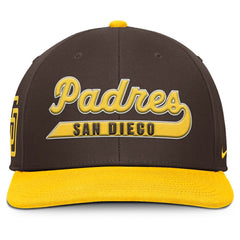 San Diego Padres Nike Pro Performance Snapback Hat - MLB