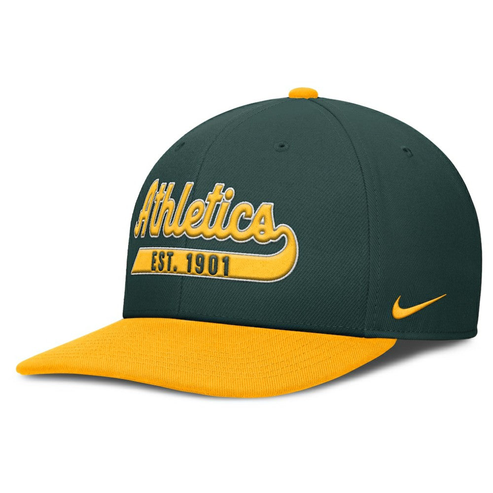Athletics Nike Pro Performance Snapback Hat - MLB