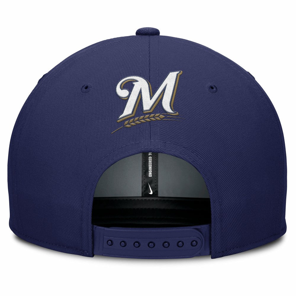 Milwaukee Brewers Nike Pro Performance Snapback Hat - MLB