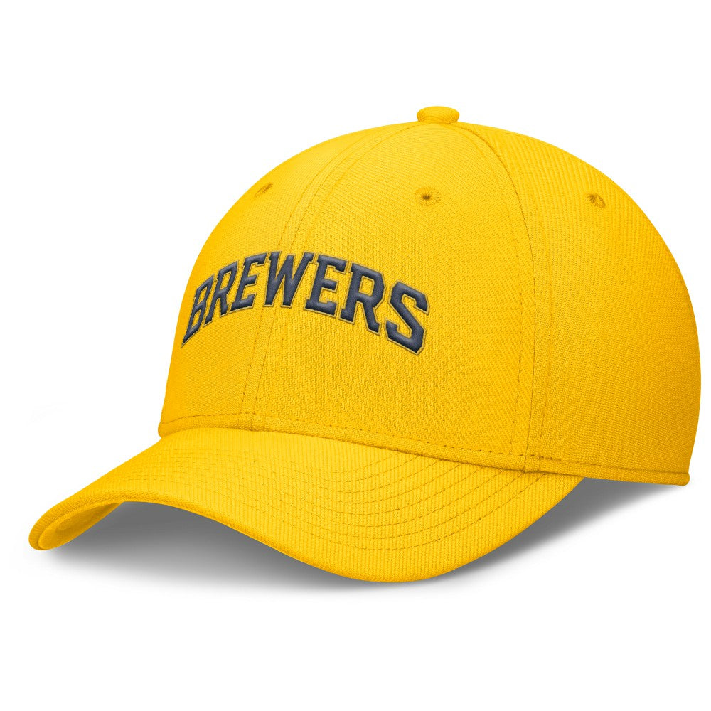 Milwaukee Brewers Nike Rise Performance Flex Hat - MLB