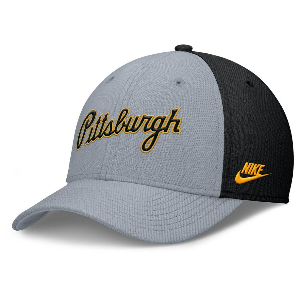Pittsburgh Pirates Nike Rise Swoosh Performance Flex Hat - MLB