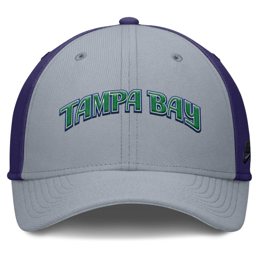 Tampa Bay Rays Nike Rise Swoosh Performance Flex Hat - MLB