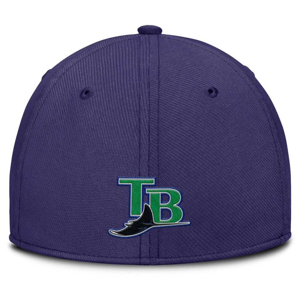 Tampa Bay Rays Nike Rise Swoosh Performance Flex Hat - MLB