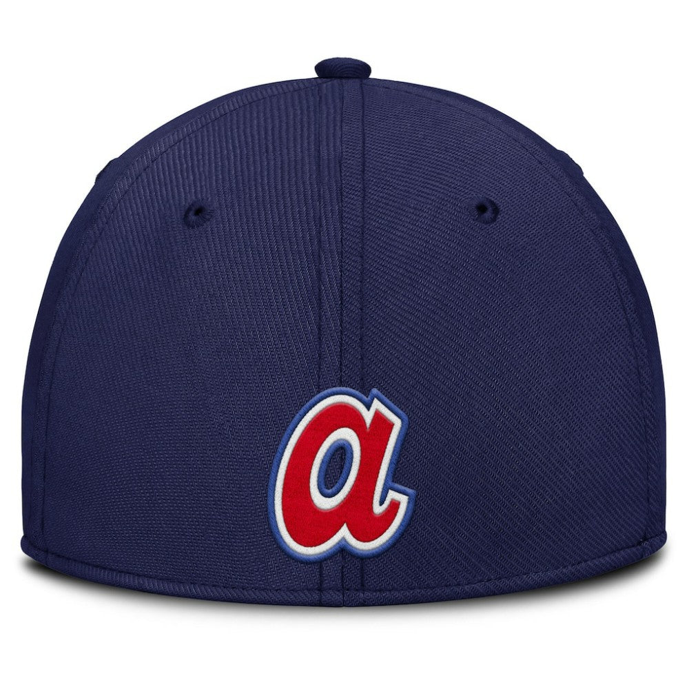 Atlanta Braves Nike Rise Swoosh Performance Flex Hat - MLB