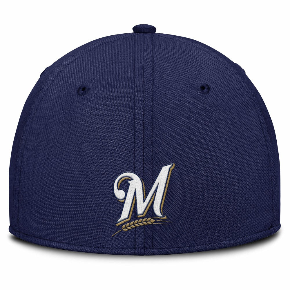 Milwaukee Brewers Nike Rise Swoosh Performance Flex Hat - MLB