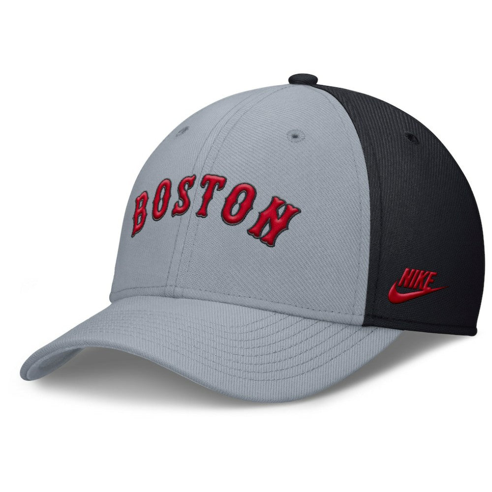 Boston Red Sox Nike Rise Swoosh Performance Flex Hat - MLB