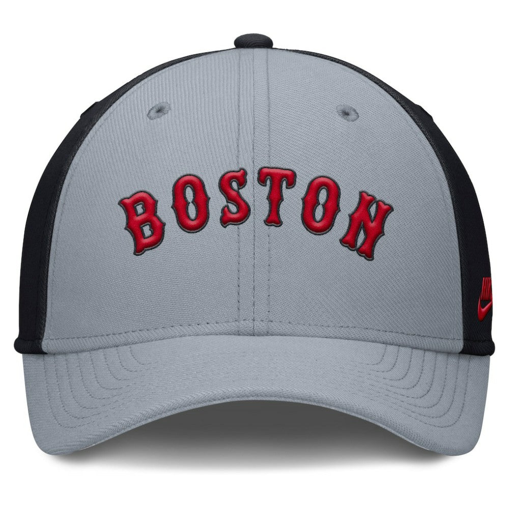 Boston Red Sox Nike Rise Swoosh Performance Flex Hat - MLB