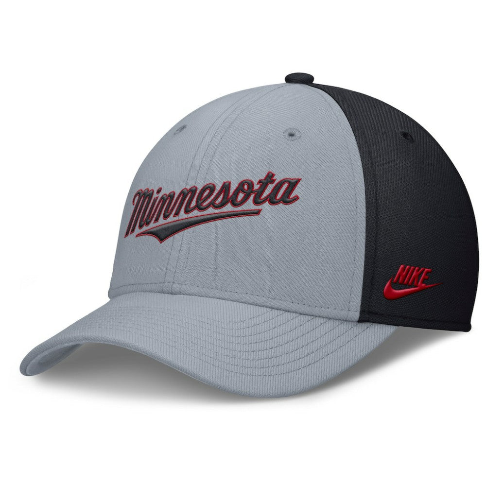 Minnesota Twins Nike Rise Swoosh Performance Flex Hat - MLB
