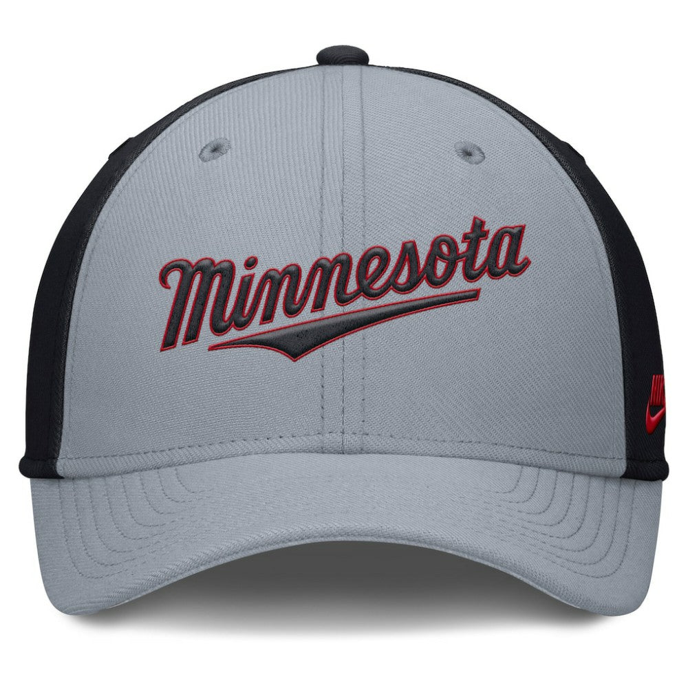 Minnesota Twins Nike Rise Swoosh Performance Flex Hat - MLB