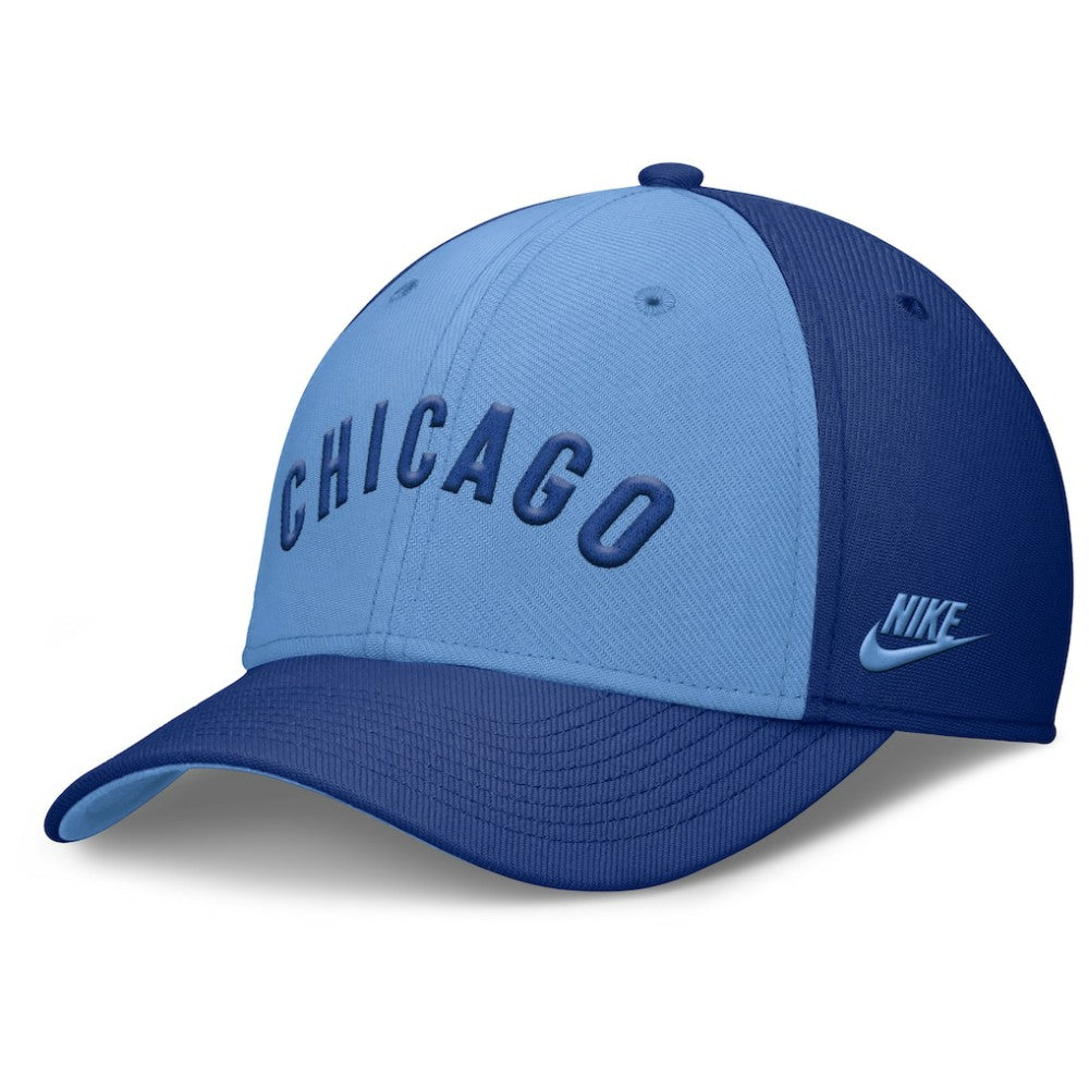 Chicago Cubs Nike Rise Swoosh Performance Flex Hat - MLB